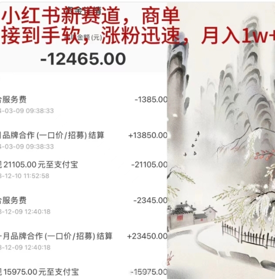 小红书新赛道，商单接到手软，涨粉迅速，一个月1w+AI写作变现实战课|独家社群运营赚钱项目|下班后轻松增加第二收入戴笠的金库