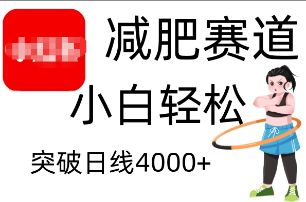 小红书减肥赛道，小白轻松日利润4000+AI写作变现实战课|独家社群运营赚钱项目|下班后轻松增加第二收入戴笠的金库