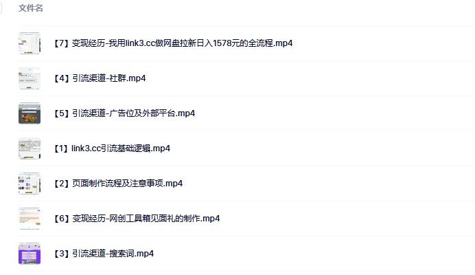 link3.cc聚合链接引流，日引流50＋精准粉AI写作变现实战课|独家社群运营赚钱项目|下班后轻松增加第二收入戴笠的金库