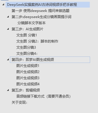 DeepSeek实操案例AI古诗词视频手把手教程分享-不玩虚的AI写作变现实战课|独家社群运营赚钱项目|下班后轻松增加第二收入戴笠的金库