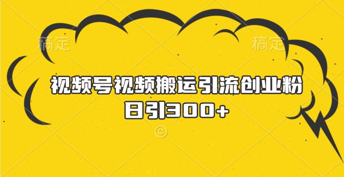 视频号视频搬运引流创业粉，日引300+AI写作变现实战课|独家社群运营赚钱项目|下班后轻松增加第二收入戴笠的金库