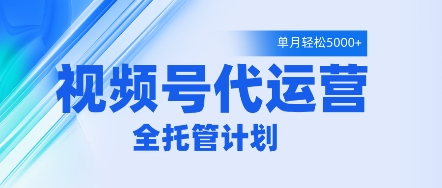 视频号代运营2.0，全程托管招募，单月轻松变现5000+AI写作变现实战课|独家社群运营赚钱项目|下班后轻松增加第二收入戴笠的金库
