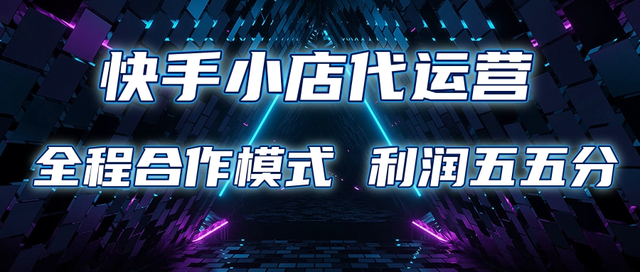 快手小店代运营 限时托管计划合作模式 利润五五分成AI写作变现实战课|独家社群运营赚钱项目|下班后轻松增加第二收入戴笠的金库