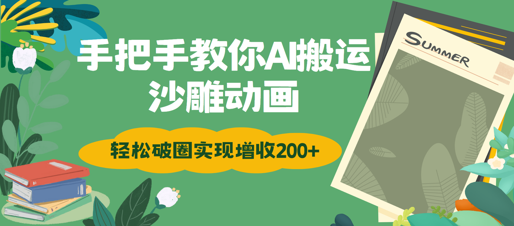 手把手教你用AI搬运沙雕动画轻松破圈实现增收200+AI写作变现实战课|独家社群运营赚钱项目|下班后轻松增加第二收入戴笠的金库