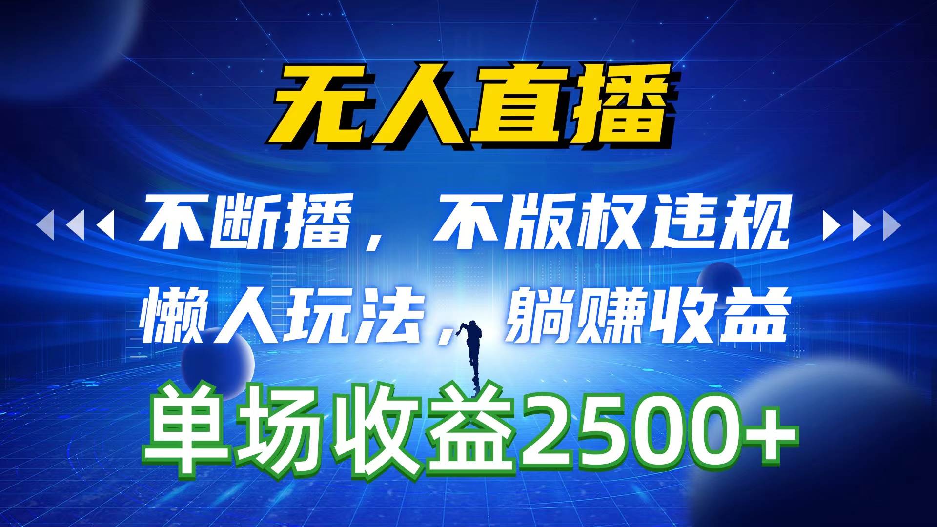 无人直播，不断播，不版权违规，懒人玩法，躺赚收益，一场直播收益2500+AI写作变现实战课|独家社群运营赚钱项目|下班后轻松增加第二收入戴笠的金库